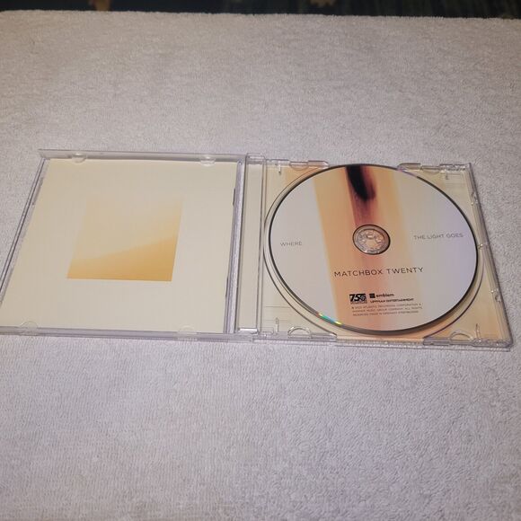 Matchbox Twenty WHERE THE LIGHT GOES 2023 CD Alternative Rock Music - Picture 3 of 4